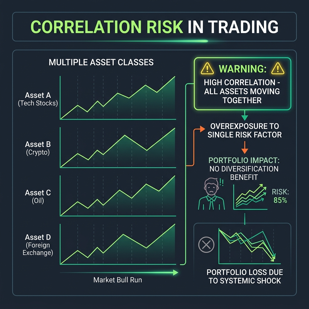 Visual explanation of Correlation Risk