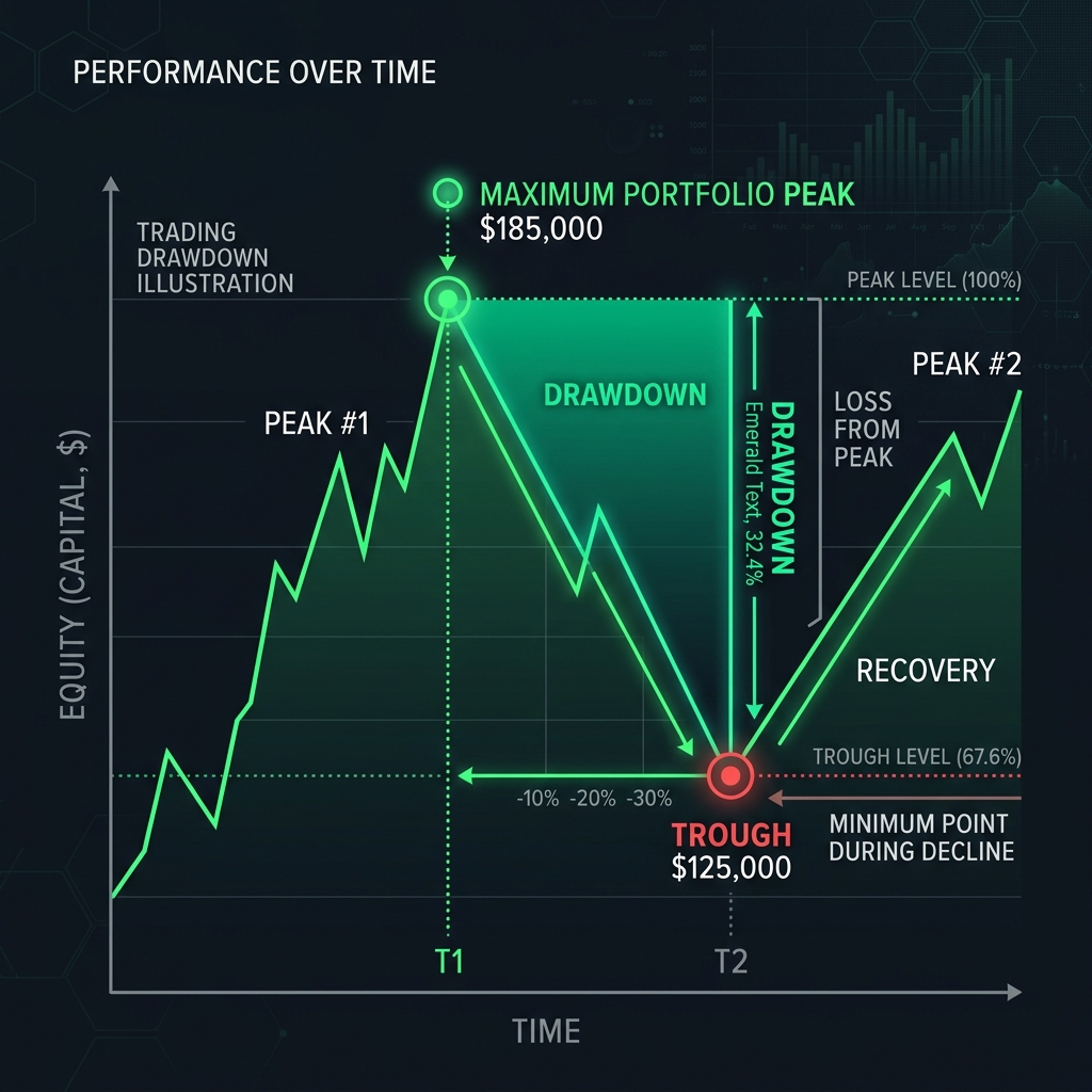 Visual explanation of Drawdown