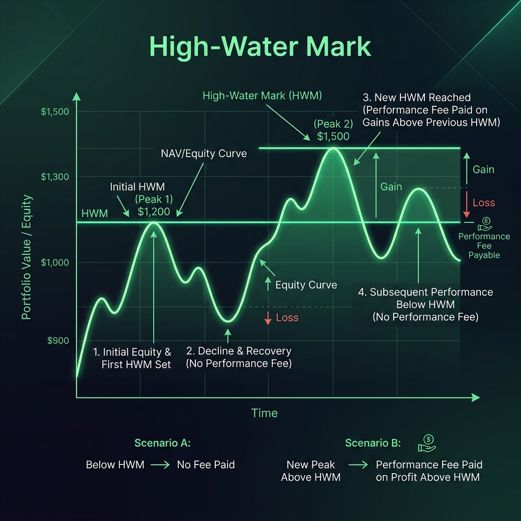 Visual explanation of High-Water Mark