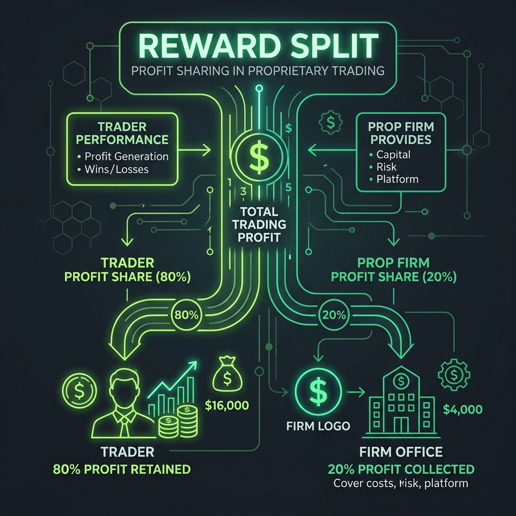 Visual explanation of Reward Split